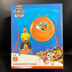 Paw Patrol Bright Orange Hopper Ball / Kangaroo Ball